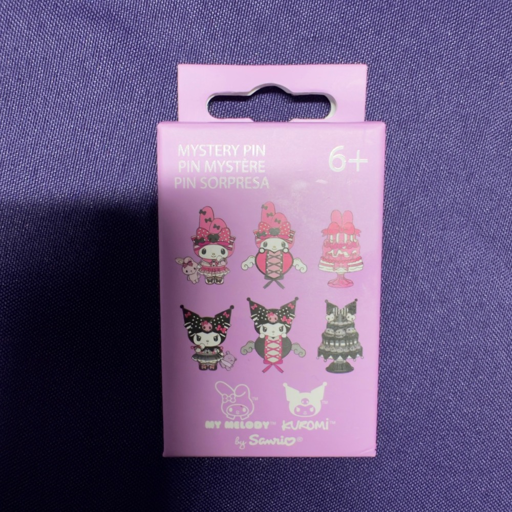 Loungefly Sanrio Mystery Pin My Melody & Kuromi New Sealed Collectible Blind Bag - Picture 2 of 4